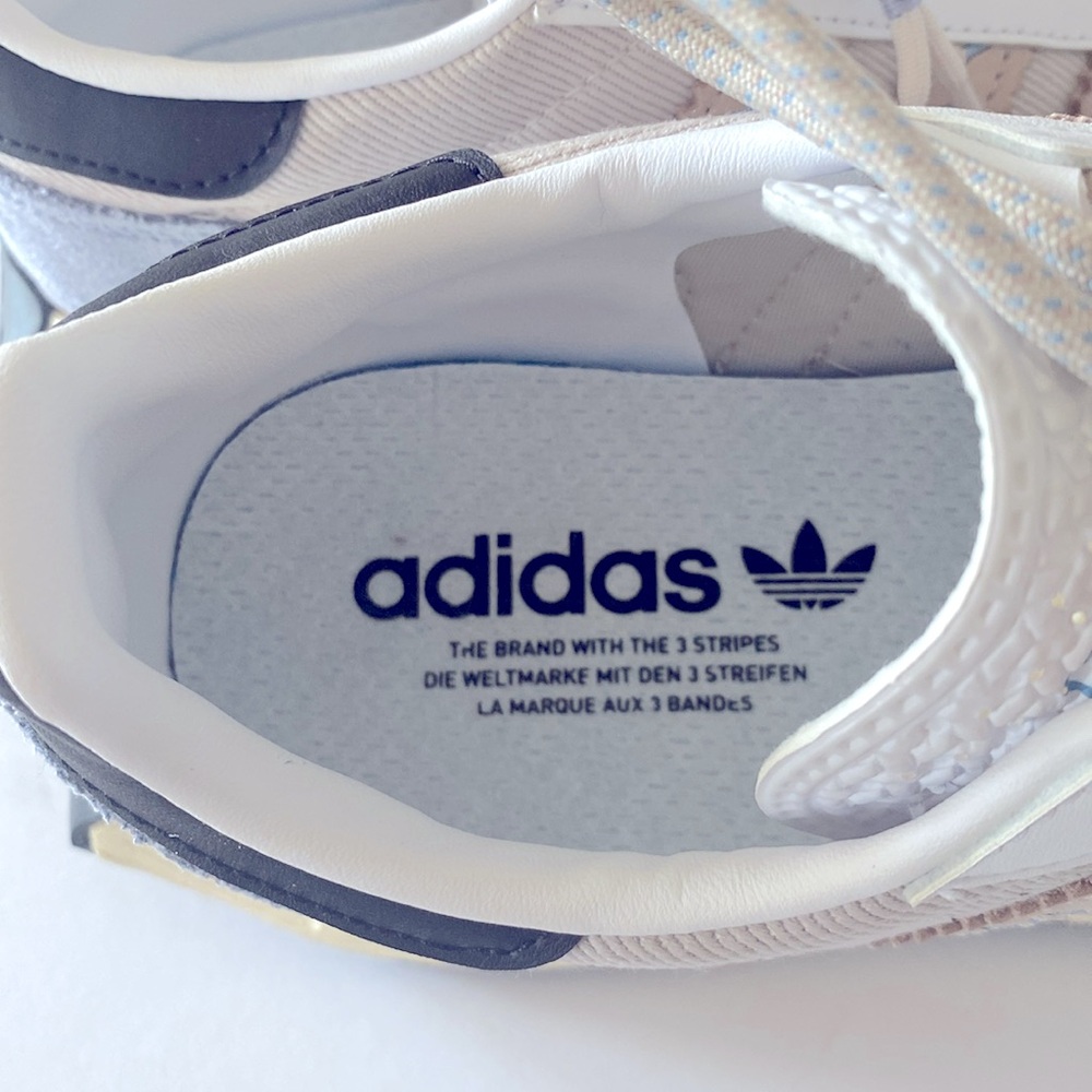 Adidas Women's Retropy E5 Aluminum Silver and Violet Sneakers Size 8 - Picture 13 of 15